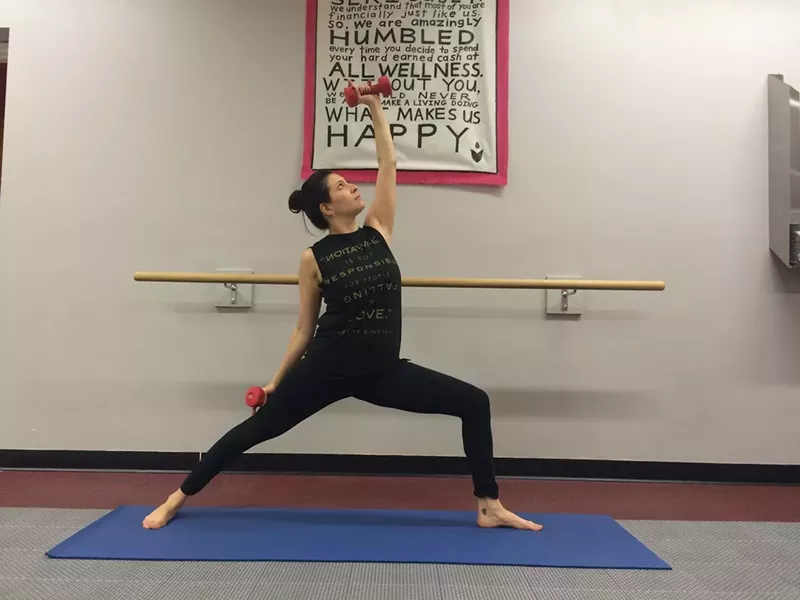 Yoga Sculpt instructor Jacque Diaz - ALICIA FREESE