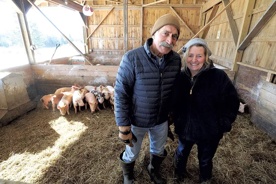 Helm and Nancy Nottermann - PHOTOS: JEB WALLACE-BRODEUR