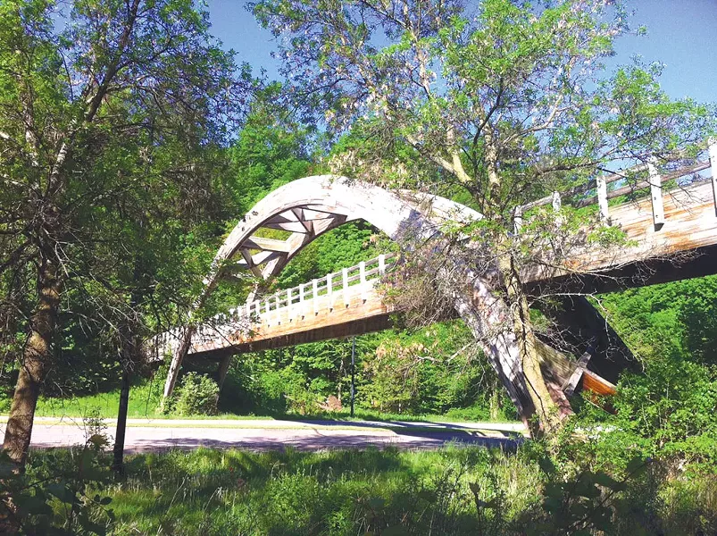 Burlington's bridge to nowhere.
