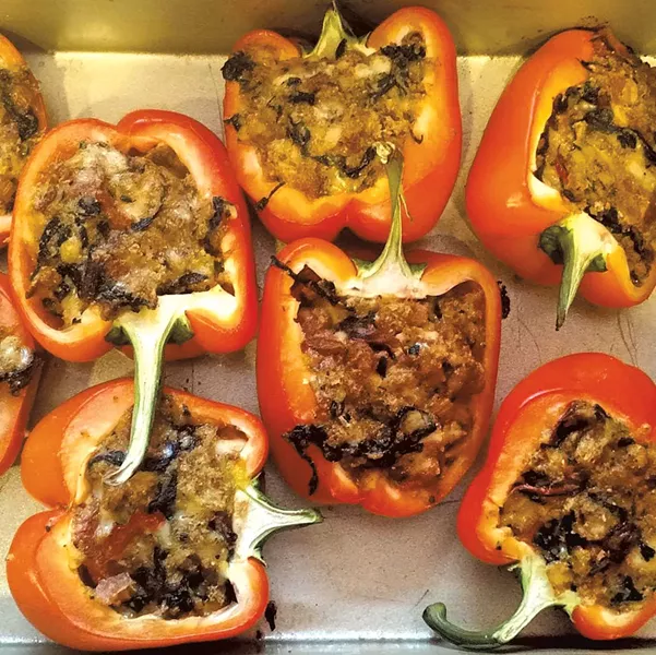 Stuffed peppers at Hel's Kitchen
