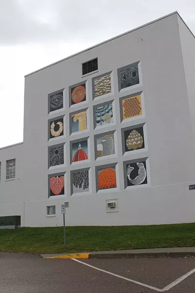 "Mural of Cosmic Geometry," by Sabra Field