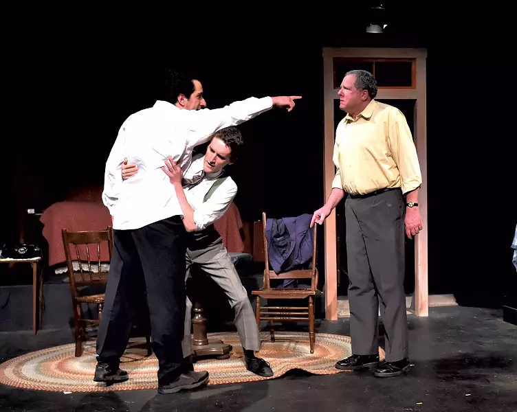Left to right: Noor Taher, Sam Chapin and Mike Backman - COURTESY OF DAN GROSSMAN
