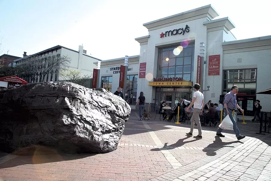 Burlington Town Center today - MATTHEW THORSEN