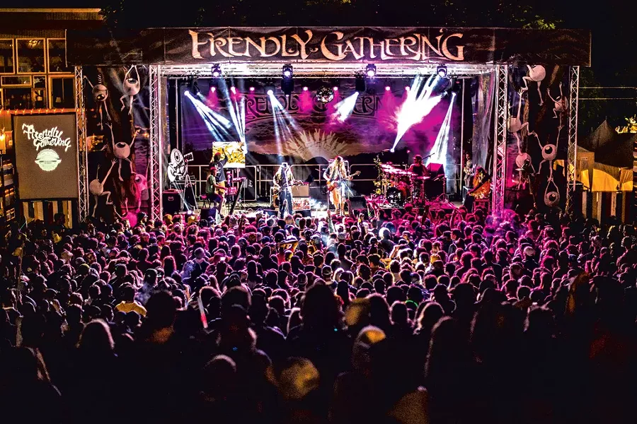Twiddle performs at last year's Frendly Gathering - COURTESY OF ALI KAUKAS