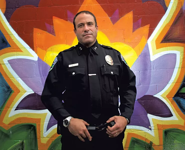 Burlington Police Chief Brandon del Pozo - MATTHEW THORSEN