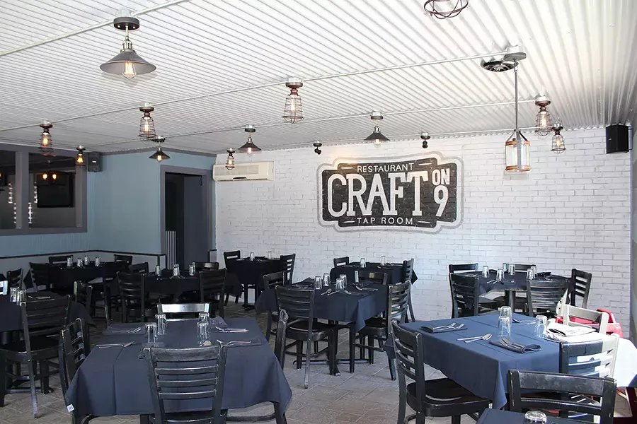 COURTESY OF CRAFT ON 9 TAP ROOM