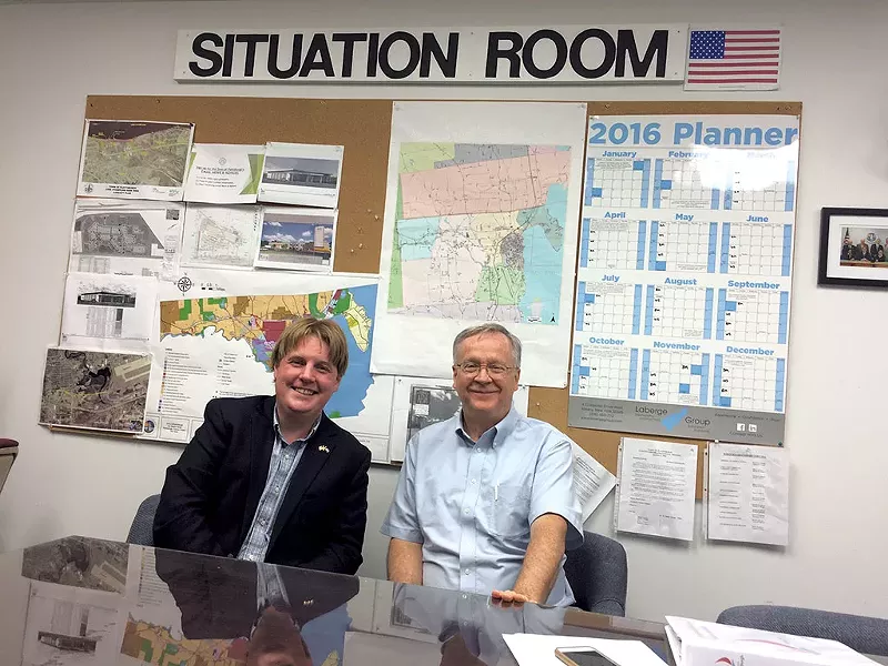 Michael Cashman and Jim Calnon - ALICIA FREESE