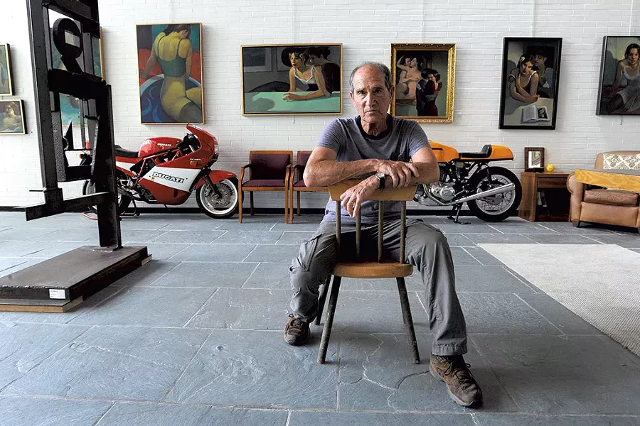 Billy Brauer at the Bundy Modern - JEB WALLACE-BRODEUR