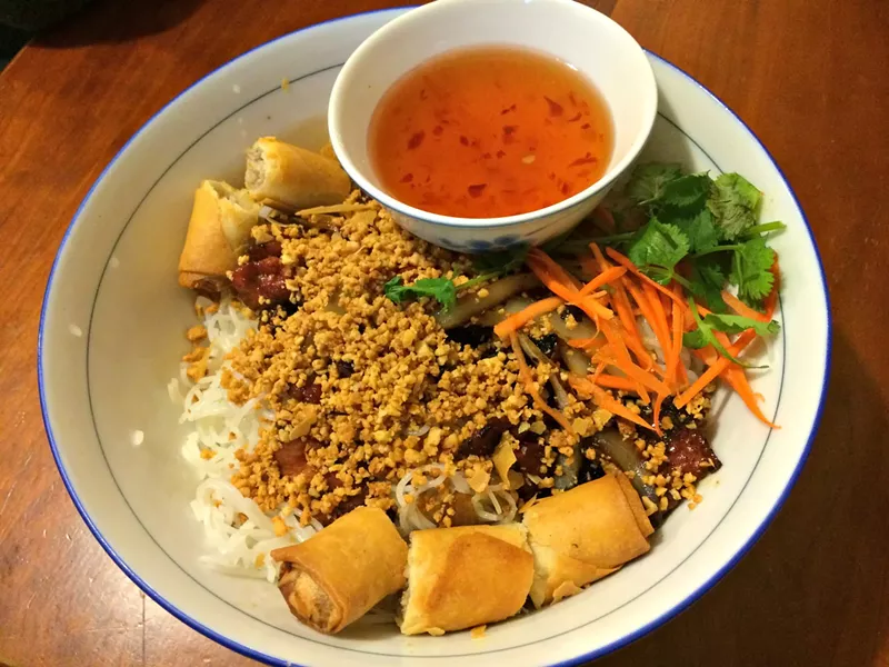 Bun thit nuong with cha gio - ALICE LEVITT