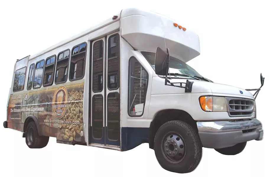 Burlington Brew Tours bus - MATTHEW THORSEN