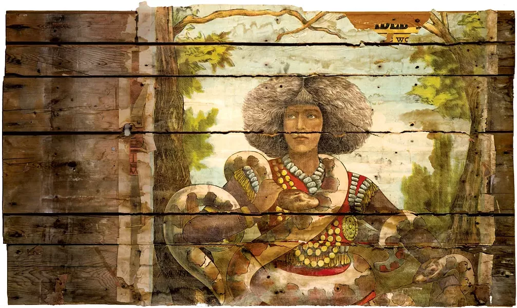 "Nala Damajante: Snake Charmer," maker unknown - COURTESY OF SHELBURNE MUSEUM