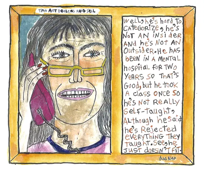 Artsy Fartsy by dug Nap, Fomite Press, 212 pages. $35.
