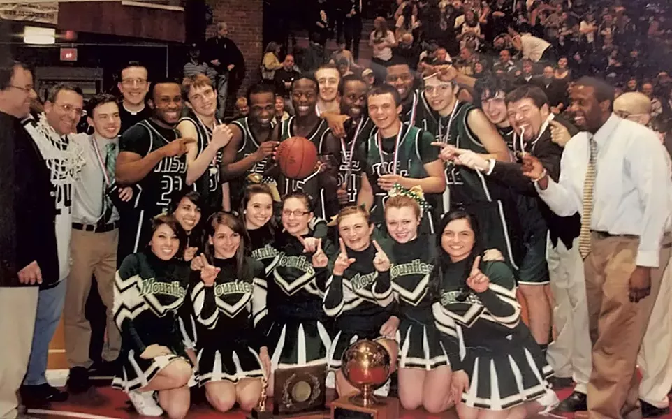 MSJ basketball team, 2012 - COURTESY OF MARK BENETATOS