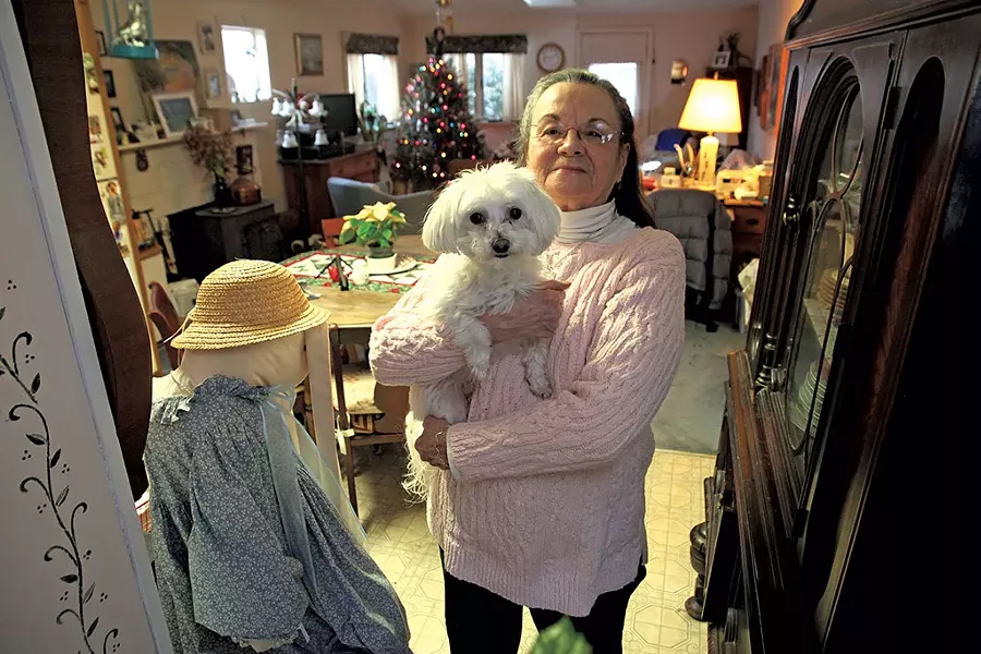 Pam Surprenant and Bentley - MATTHEW THORSEN