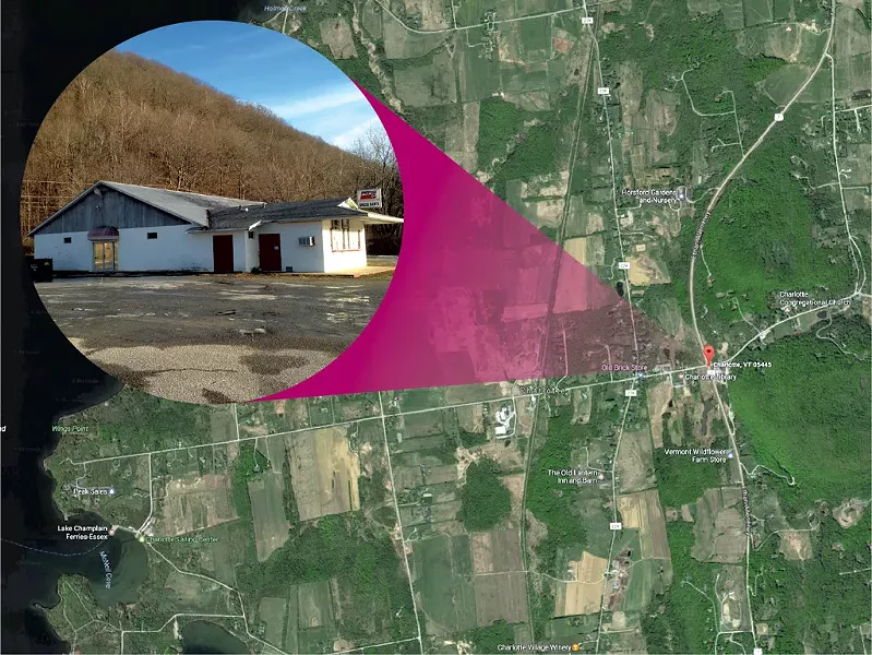 KEN PICARD AND COURTESY OF GOOGLE EARTH