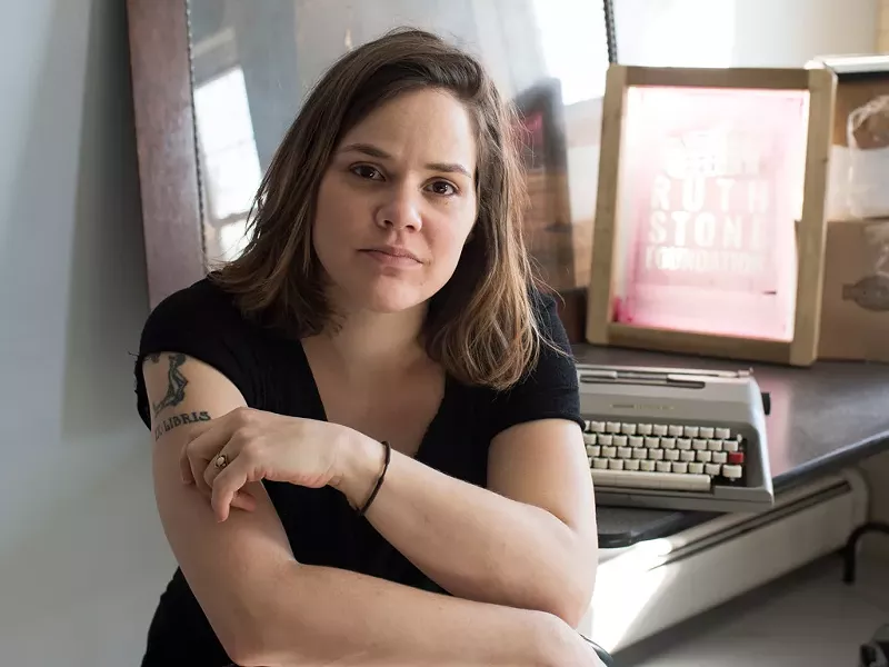 Bianca Stone at her studio in Brandon - CALEB KENNA