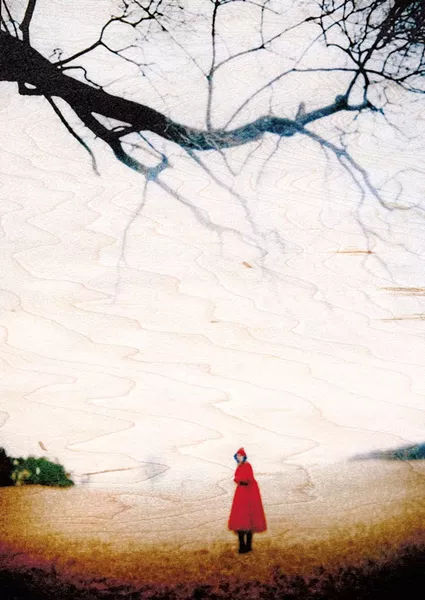 "Girl in Red Cloak" - COURTESY OF GOVENOR'S GALLERY