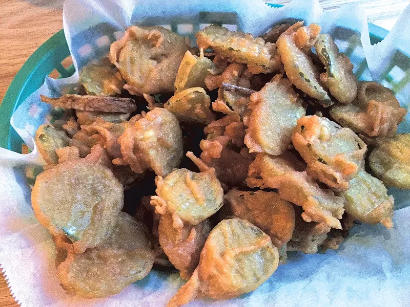 Fried pickles - HANNAH PALMER EGAN