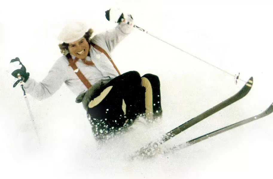 Sparky Potter skiing - COURTESY OF SPARKY POTTER