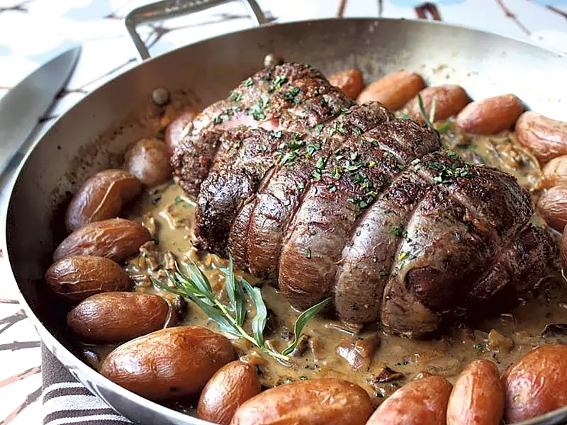 A holiday roast from the Butchery