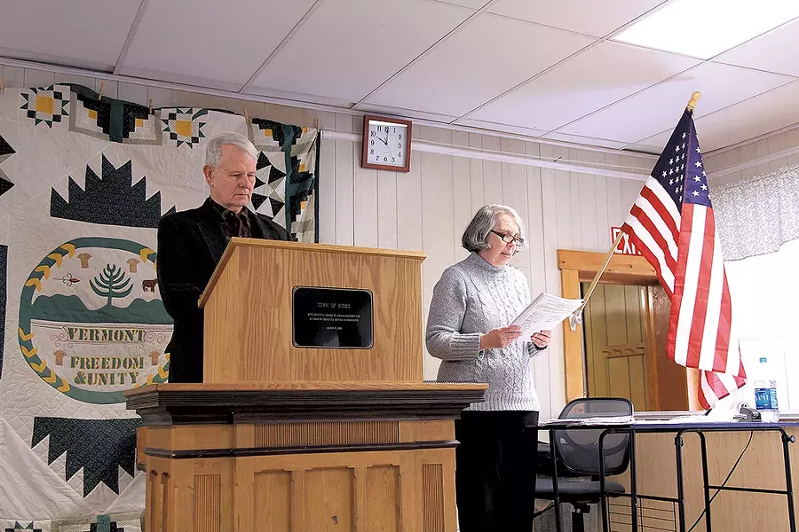 John McClaughry and Wanda Grant - NANCY PIETTE