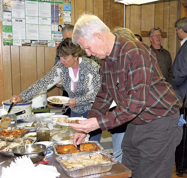 Luncheon after the meeting - NANCY PIETTE