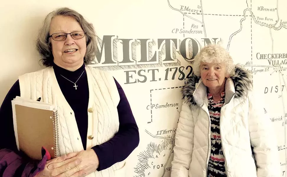 Sally Momaney and Brenda Bean - MOLLY WALSH