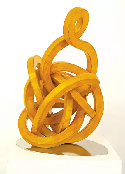 "Tai Chi Series: Double Dip Roundhouse Kick, Gold Style" by John Rose - COURTESY OF JOHN ROSE