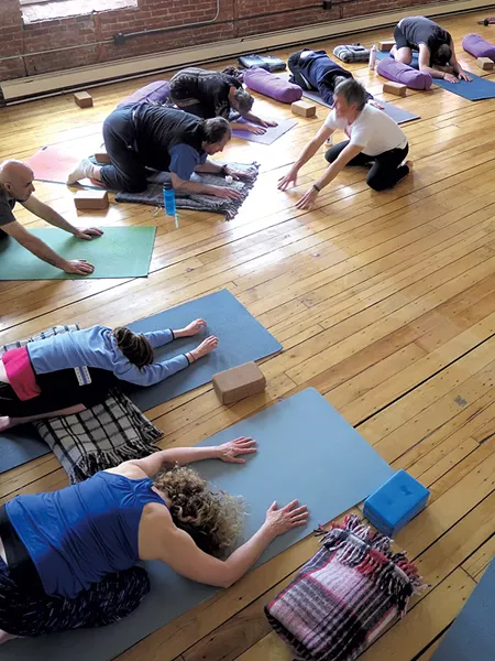 Love Your Brain yoga class - MATTHEW THORSEN