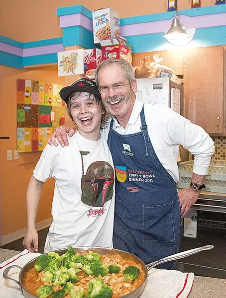 Mark Redmond with Makayla Merchant - JAMES BUCK