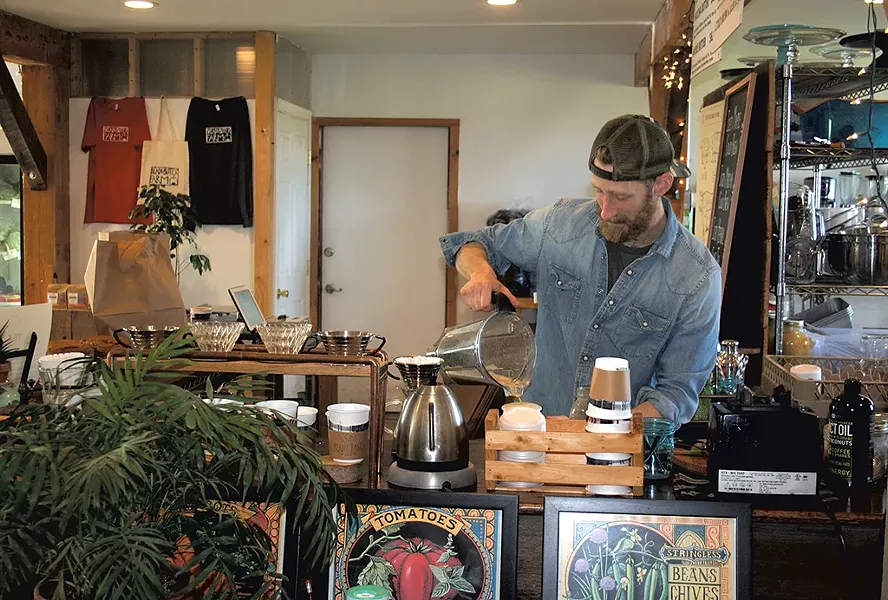 The kitchen at Bread & Butter Farm - SUZANNE PODHAIZER