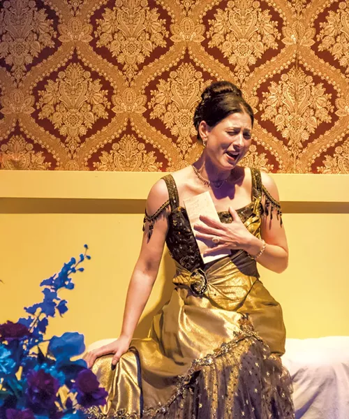 Suzanne Kantorski in last year's Eugene Onegin - COURTESY OF OPERA COMPANY OF MIDDLEBURY/DOUG ANDERSON