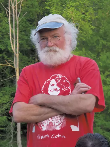 John Cohn at his home in Jonesville - MATTHEW THORSEN