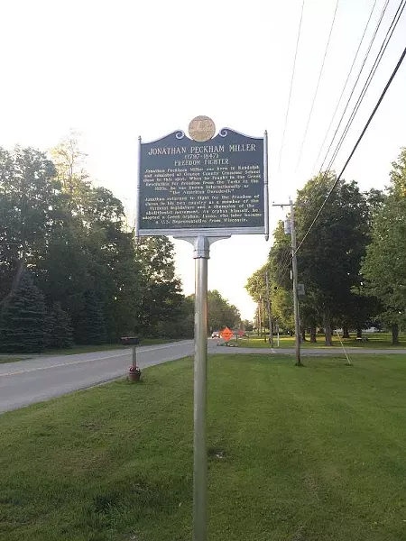 The missing marker - COURTESYVERMONT DIVISIONFORHISTORICPRESERVATION