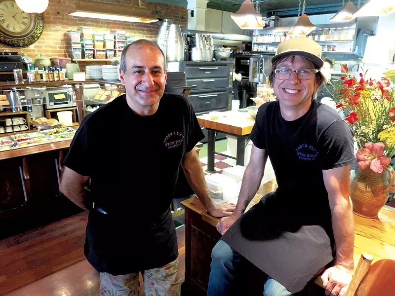 Avery Rifkin (left) and Tim Elliott - MATTHEW THORSEN