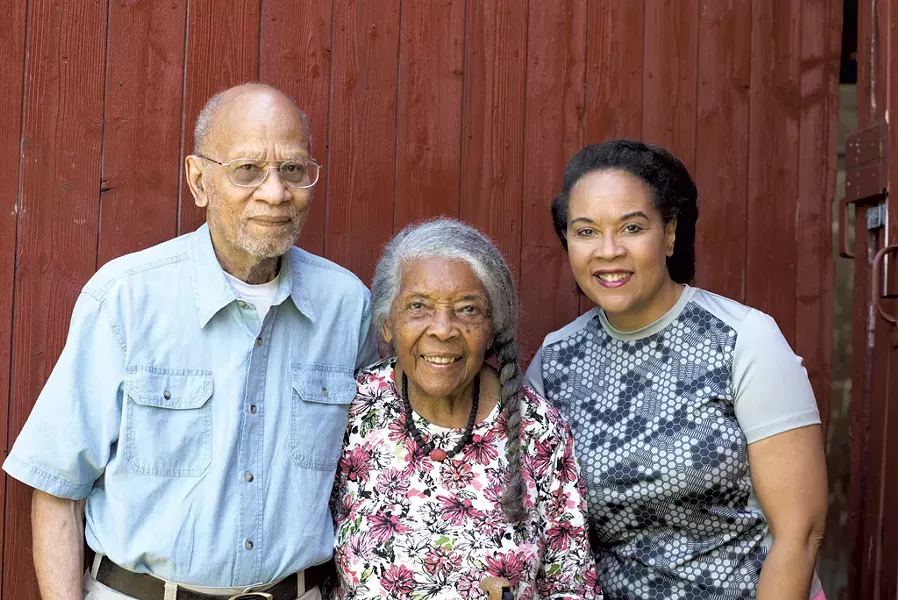 Jack and Lydia Clemmons with their daughter Lydia - CALEB KENNA