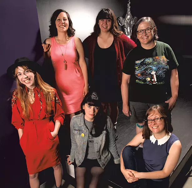 Clockwise from left: Tina Friml, Katie Gillespie, Nicole Sisk, Kathleen Kanz, Natalie Miller, Annie Russell - MATTHEW THORSEN