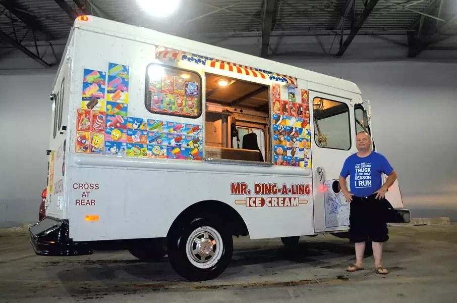 Gary Hathaway of Mr. Ding-A-Ling - JOHN JAMES