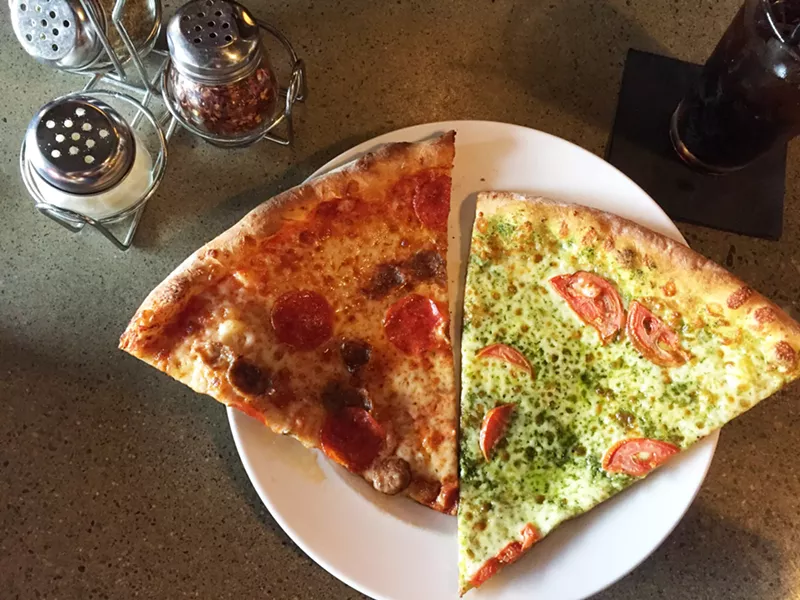 Lunch special at Positive Pie - HANNAH PALMER EGAN
