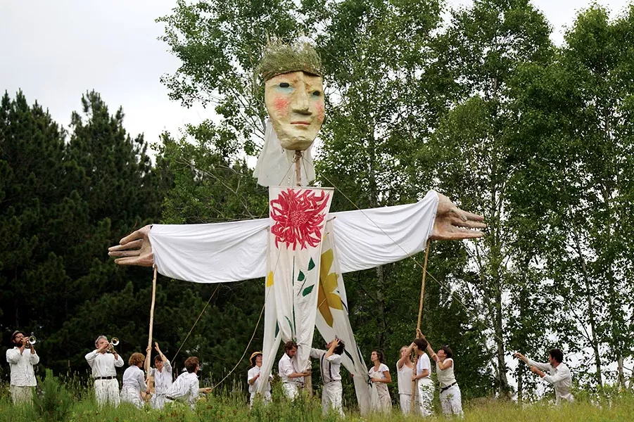 Bread & Puppet Theater - COURTESY OF MARK DANNENHAUER