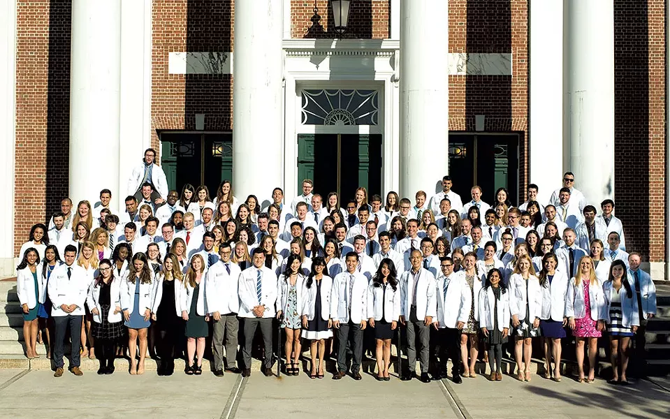 UVM Larner College of Medicine class of 2020 - COURTESY OF UVM/ANDY DUBACK
