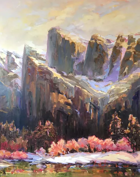 "Cathedral Peaks" by Joan Hoffmann