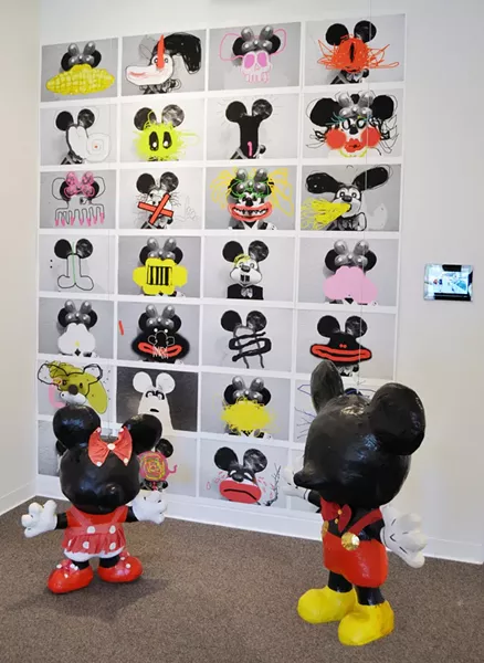 "My Modest Opinion" by Angel Ricardo Ríos - COURTESY OF MCCARTHY ART GALLERY