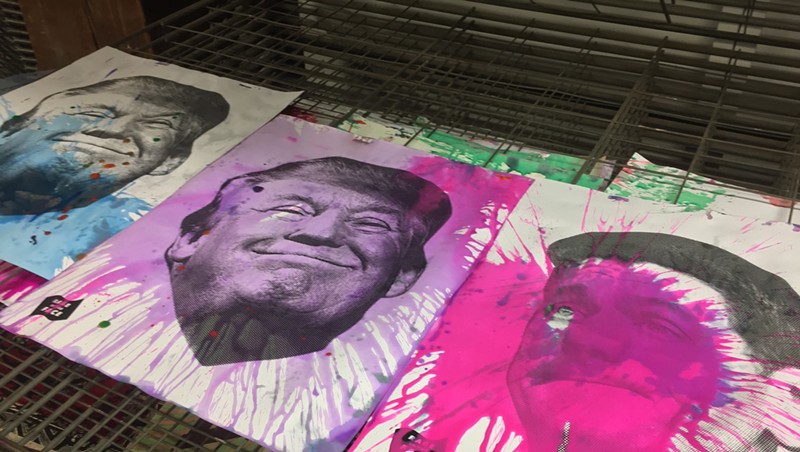 Drying posters