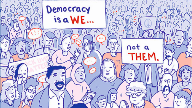 From 'This Is What Democracy Looks Like: A Graphic Guide to Governance' by the Center for Cartoon Studies