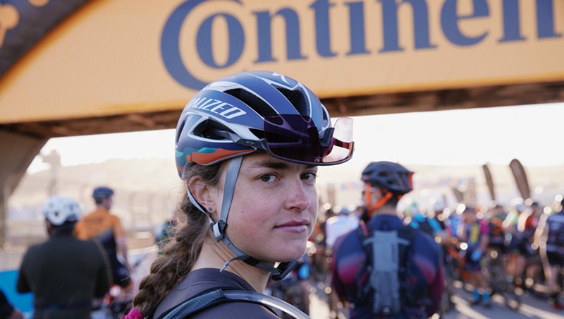 Anna Moriah Wilson last month at the Sea Otter Classic race in Monterey, Calif.