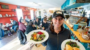 Nicole Grenier, owner of the Stowe Street Cafe