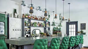 Bar design at Main + Mountain by Joanne Palmisano