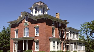 The Alpha Gamma Rho house at the University of Vermont