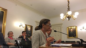 Administration Secretary Susanne Young addresses three Senate committees